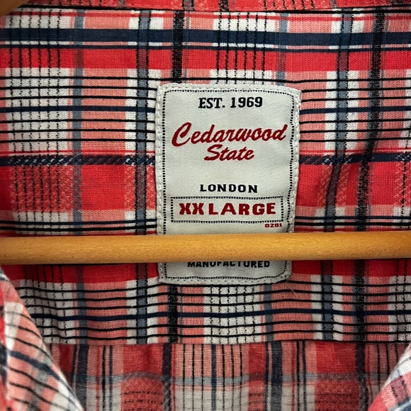 Cedarwood State London Button Down Shirt XXL - Picture 2 of 3